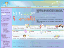 Tablet Screenshot of party-planner.fimark.net